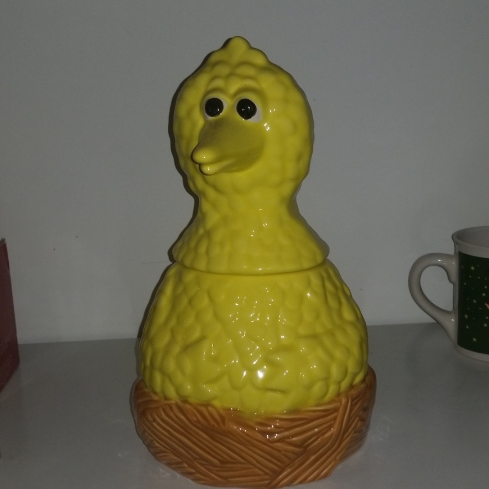 Vintage Big Bird cookie jar